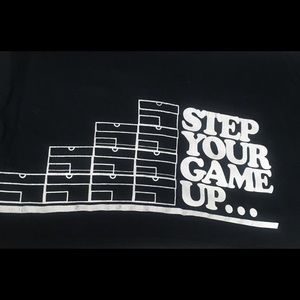 Men’s Print Sneaktip T-Shirt Black Medium